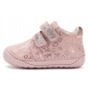 Barefoot kožené členkové topánky S070-52724 Baby Pink 22