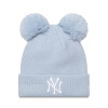 New Era Knit Medium MLB Double Pom Beanie New York Yankees, Child, ZĽAVA