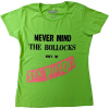 Tričko Sex Pistols - Nevermind the B...s Original Album, Žena,Zelená,XL
