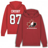 Kanada Hockey Sidney Crosby Red Mikina s kapucňou L