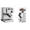 Rancilio Silvia E + Eureka Mignon Specialita Smart, CR white