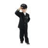 Rappa Detský kostým policajt s čiapkou - český potlač (S)