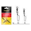 Delphin Ball bearing swivel with coastlock snap 3ks 90kg