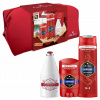 Old Spice Captain deodorant 50 ml + sprchový gél 3v1 na tvár, telo a vlasy 250 ml + voda po holení 100 ml + drevený barel