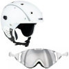 Lyžiarska prilba CASCO SP-3 + okuliare CASCO FX70 Carbonic