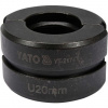 YATO NÁHRADNÉ MATRICE PRE KRIMPOVACIE RÚRKY PEX-AL-PEX PRE YT-21735 TYP U 20MM (YT-21741)