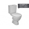 Jika LYRA PLUS WC-kombi stojace, vodorovný odpad,spodné napúšťanie,vr.nádržky H8263860002423