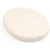 Stokke Sleepi Mini Fitted Sheet V3 - prestieradlo do postieľky | OCS Flower Ecru