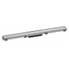 Hansgrohe RainDrain Match Lineárny sprch. žľab+rošt 800, výškovo nast. kart.Nerez HG 56038800