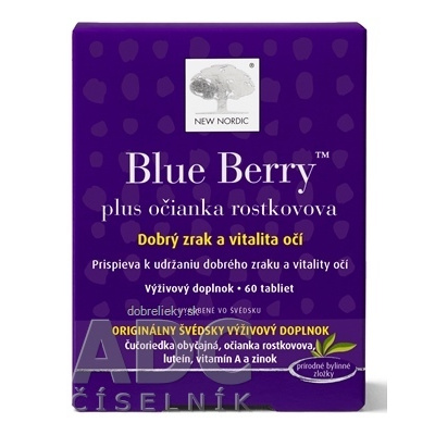 NEW NORDIC Blue Berry tbl 1x60 ks