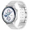 eses Kovový řemínek pre Garmin - Stříbrný, 22 mm