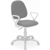 Šedá detská otočná stolička Regal k písaciemu stolu (Šedá detská otočná stolička Regal k písaciemu stolu)