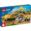 LEGO City Nákladné autá a žeriav s demolačnou guľou 60391