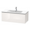 Duravit L-Cube Umývadlová skrinka 40x102x48 cm, 1 zásuvka, lesklá biela LC614202222