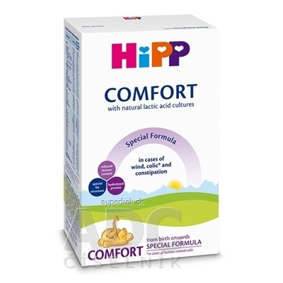 HiPP COMFORT špeciálna dojčenská výživa (od narodenia) 1x300 g, 9062300137634
