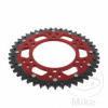 Rozeta Dual 45Z typ 525 červená ZF vnútorný priemer 110 rozstup dier 130 pre Yamaha MT10 N78 2022-2025