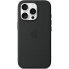APPLE iPhone 16 Pro Max Silicone Case with MS - Black MYYT3ZM/A
