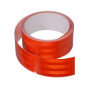 Samolepiaca páska reflexná 5m x 5cm červená (rolka 5m)