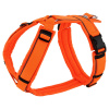 Y-Postroj na voľný čas, reflexný, XXS, 36-42cm, softshell+polyester, oranžový, HS