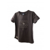 OSWSA Ranch Girls Rhinestones T-Shirt ´WILMA` mustang brown Veľkosť: M