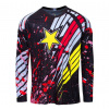 Rockstar moto dres červeno-černý na minicross pitbike čtyřkolku