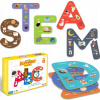 PUZZLE 77 DIELIKOV, UČENIE SA ABECEDY MONTESSORI 3+