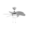 Stropný ventilátor s osvetlením Faro PALAO 33186 sivá + ZDARMA Predĺžená záruka na 3 roky