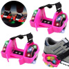 LED svietiace kolieska na topánky, ružové, FunPlay AG432A