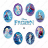 Galanterka Nažehlovací záplaty Disney 8 kusů - 6 Frozen Ledové Království