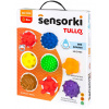 TULLO Senzorické loptičky 5 ks bez otvoru