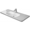 Duravit DuraStyle - Umývadlo 120x48 cm, s 1 otvorom na batériu, s WonderGliss, biela 23201200001