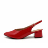 Dámske výrazné červené slingback lodičky Piccadilly