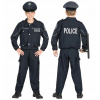 KOSTÝM MALÝ POLICAJT POLICAJTA TMAVOMODRÝ 128