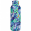 Quokka Solid, Nerezová fľaša / termoska Blue Irises, 510ml, 11982
