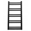 Regnis Retro, vykurovacie teleso 440x1650mm, 686W, čierna matná, RETRO165/40/D400/BLACK
