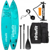 Paddleboard VIRTUFIT Voyager 381 Tyrkysová + príslušenstvo
