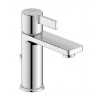Duravit D-Neo - Umývadlová batéria s výpusťou, FreshStart, chróm DE1021001010