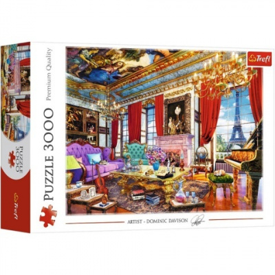 Parížsky palác 3000dielne puzzle - Trefl