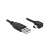 Delock kabel USB 2.0 A-samec USB mini-B 5-pin samec pravoůhlý, 0,5 metru (82680)