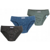 3x PÁNSKE bavlnené slipy COTTON WORLD 5XL