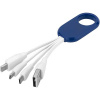 Nabíjecí kabel 4 v 1, typ C, bílá
