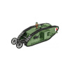 Stavebnica COBI 29720 Small Army Great War Tank Mark I, 605 ...