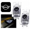 SET 2x LED PROJEKTOR LOGO MINI LAMPA DVERÍ COOPER SE J01 COUNTRYMAN U25