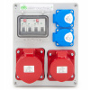 Rozvádzač ELS Elektrotechnika 230 V IP44 32 A