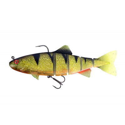 Gumová nástraha - fox rage replicant realistic trout jointed UV Perch 14cm