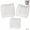 Orion sada jedálenská porcelánová hranatá 129567 18ks 1balenie