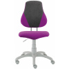 Alba stolička FUXO V-line fialovo-šedá