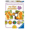 RAVENSBURGER Moje první Zvířátka a mláďátka 9 x 2 dielov