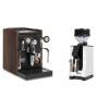 Biepi Sara PID, black/wood + Eureka Mignon Zero, BL white