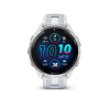 Smart hodinky GARMIN Forerunner 965, Whitestone/Powder Gray